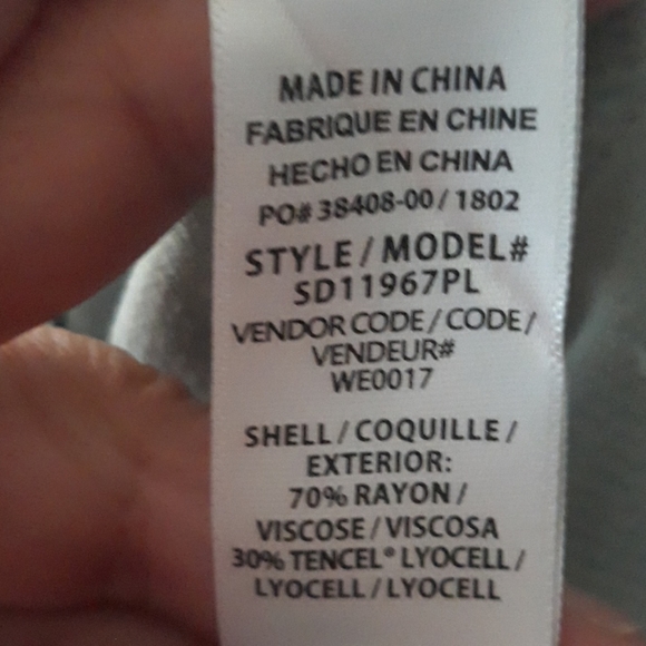 Splendid Indigo Midi Loose Fitted Crosshatch Dress - Picture 10 of 12